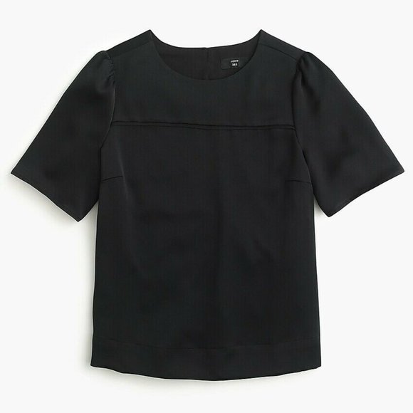 J.Crew Hammered Satin Top - Picture 1 of 10